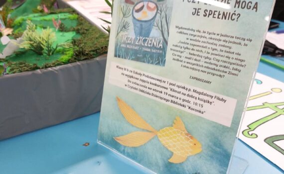 Zajęcia "Trzy Życzenia" w ramach konkursu "Klimat na Dobrą Książkę"