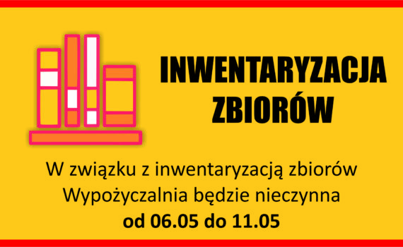 inwentaryzacja w Wypożyczalni dla dorosłych