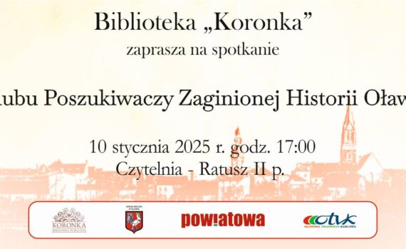plakat spotkania klubu poszukiwaczy
