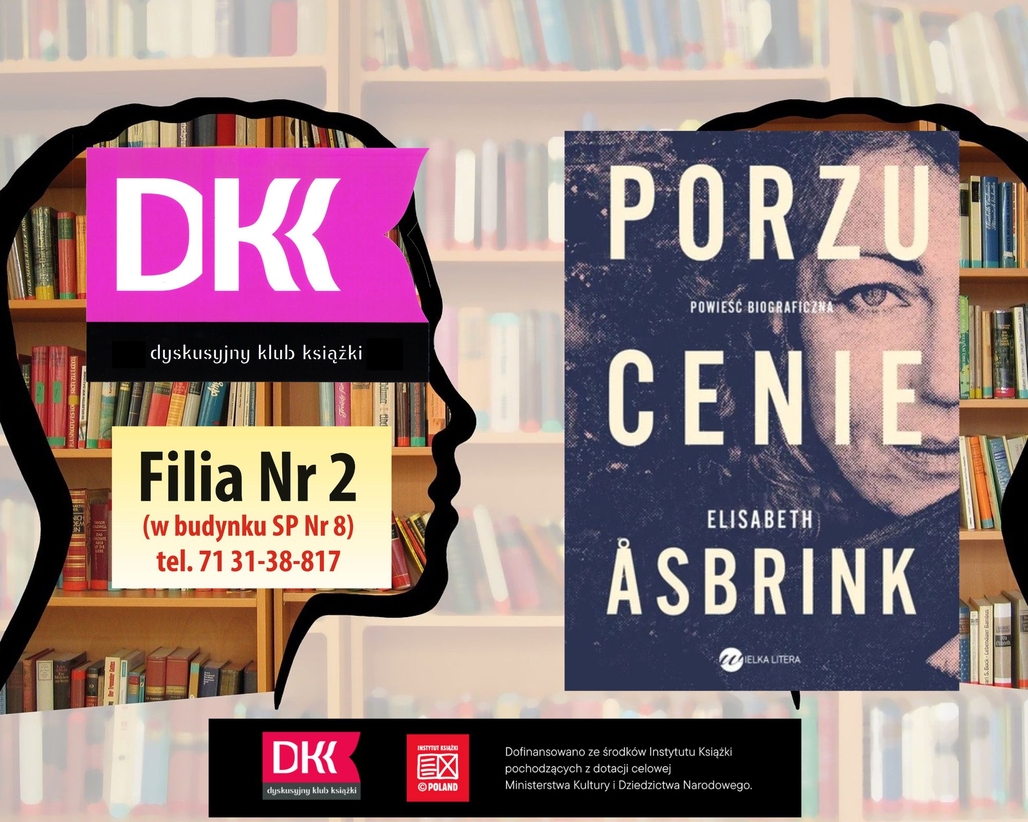 dyskusyjny klub książki przy Filii Nr 2