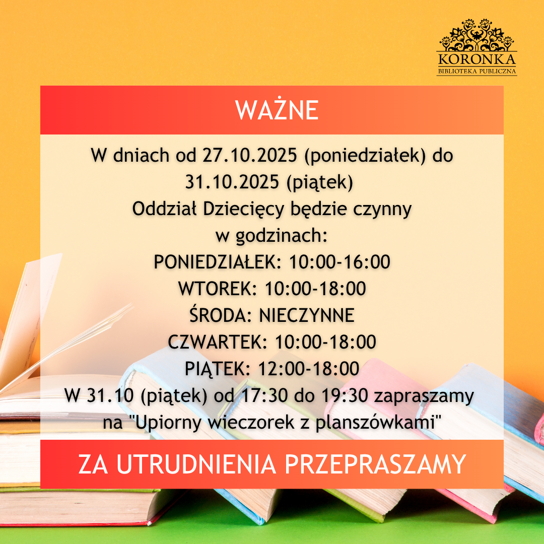 info - dział dzieciecy