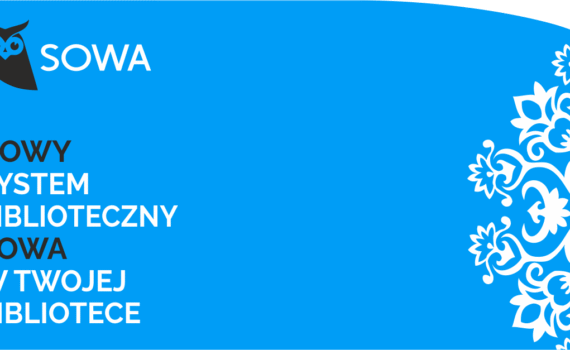 nowy system biblioteczny "Sowa" - baner informacyjny