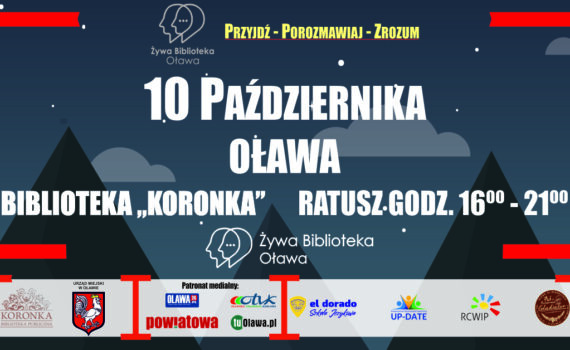 żywa biblioteka - baner