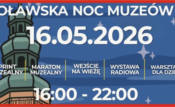 plakat oławska noc muzeów 2026