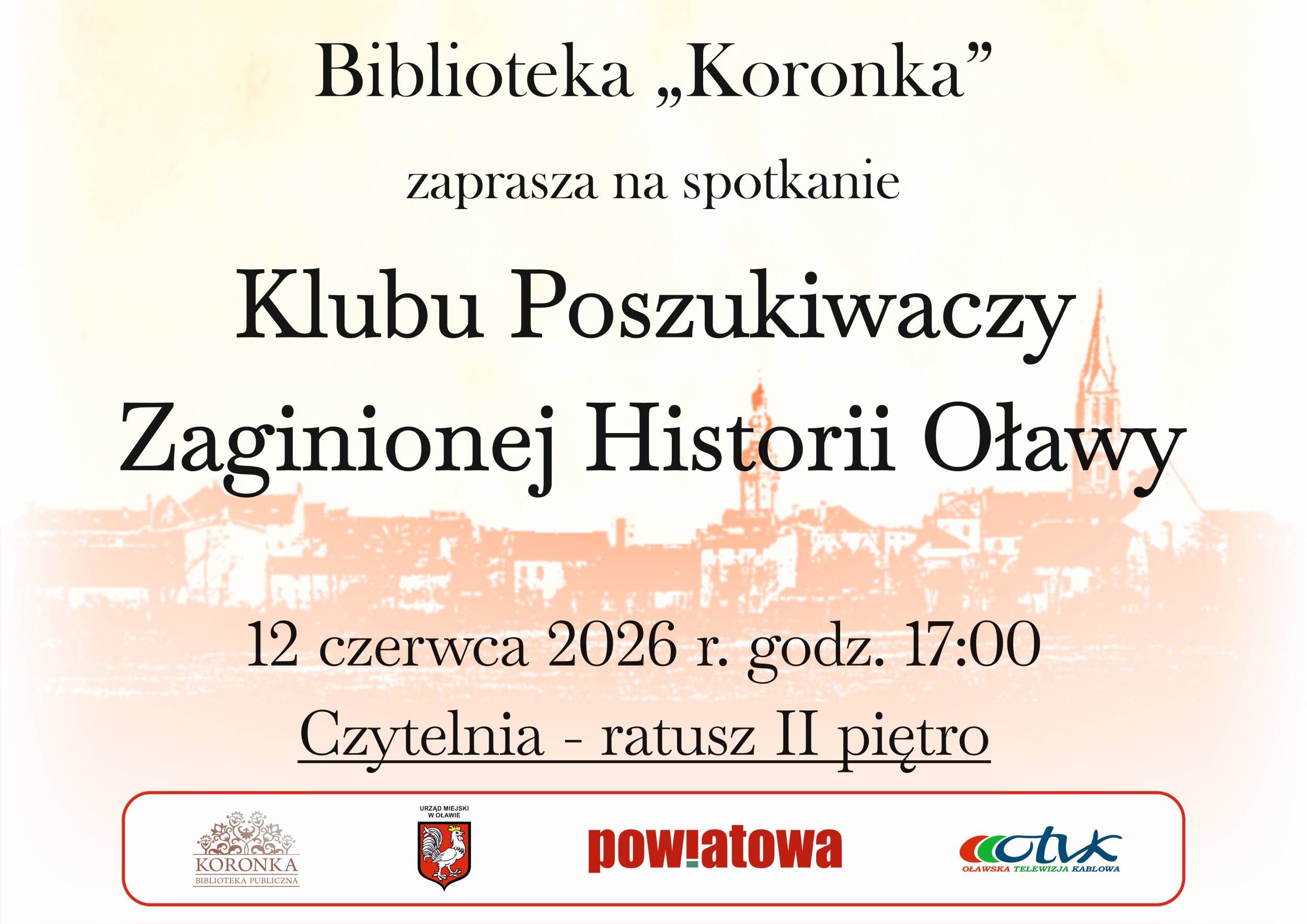 klub poszukiwaczy zaginionej historii Oławy